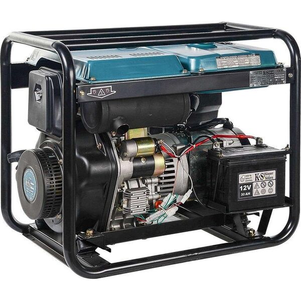 Agregat Knner & Shnen KNNER & SHNEN AGREGAT/GENERATOR PRĄDOTWÓRCZY DIESEL 7,0kW 230/400V KS 9100HDE-1/3 ATSR