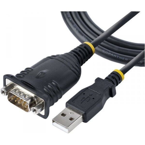 Kabel USB StarTech USB-A - DB-9 0.91 m Czarny (1P3FP-USB-SERIAL)