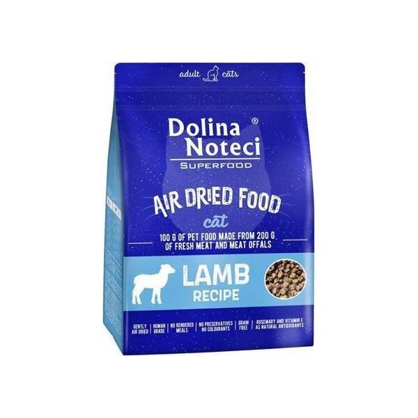 Dolina Noteci DOLINA NOTECI Superfood Danie z jagnięciny- karma suszona dla kota 1kg