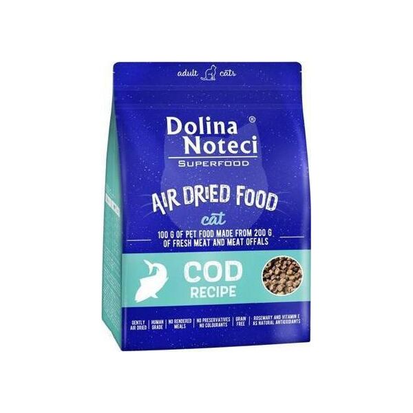 Dolina Noteci DOLINA NOTECI Superfood Danie z dorsza- karma suszona dla kota 1kg