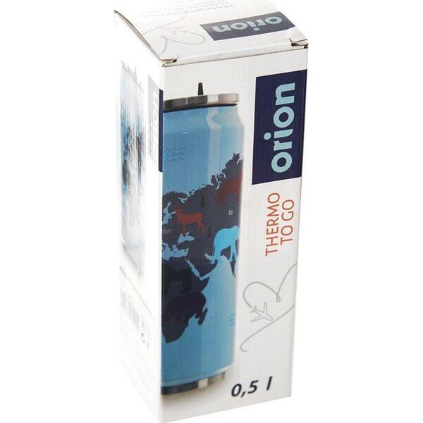 Orion Kubek termiczny termos bidon mapa świata PUSZKA 500 ml