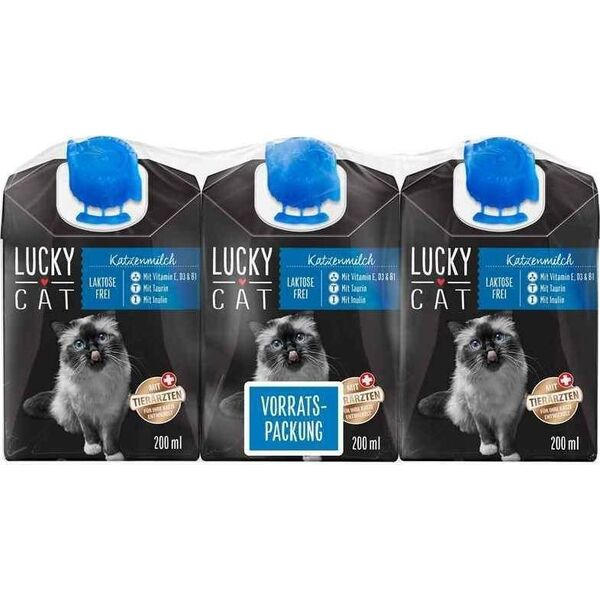PENNY MARKT Lucky Cat mleko Dla Kotów 3x200 ml