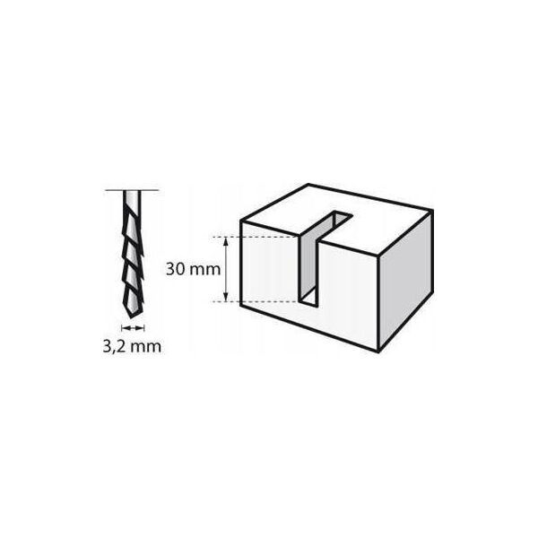 Dremel Frez tnący DREMEL (561) do drewna 3,2 mm op. 3 szt