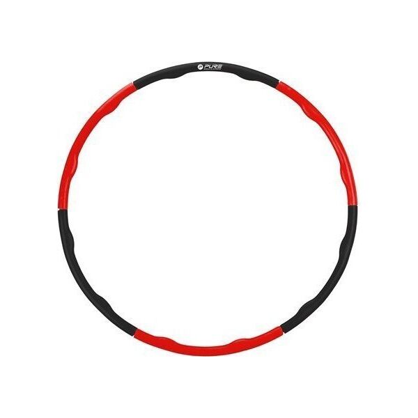 Pure2Improve Pure2Improve Hula Hoop Black/Red, Foam, PP (Polypropylene)