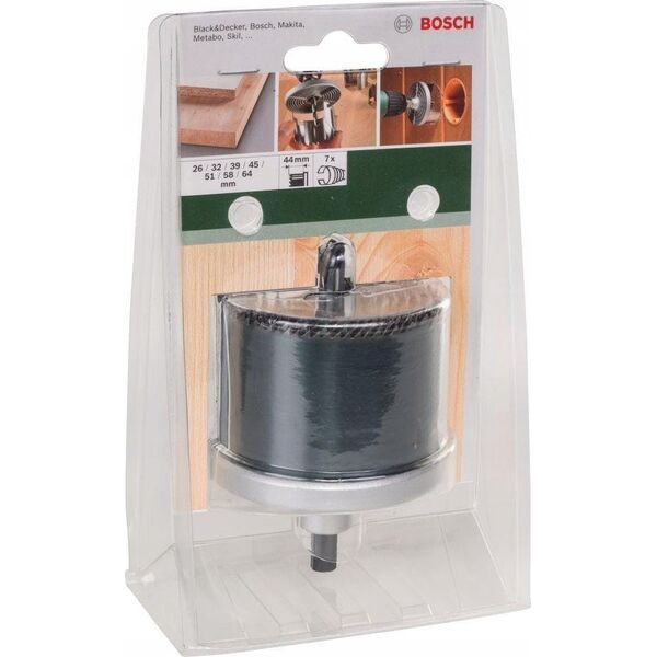 Bosch ZESTAW OTWORNIC 26-64MM 7PC