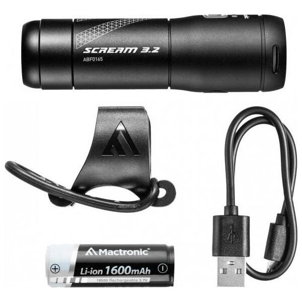 MacTronic Lampa rowerowa MACTRONIC Przednia SCREAM 3.2 600lm