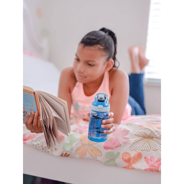 Contigo Bidon/ butelka dla dzieci Contigo Easy Clean 420ml Sharks