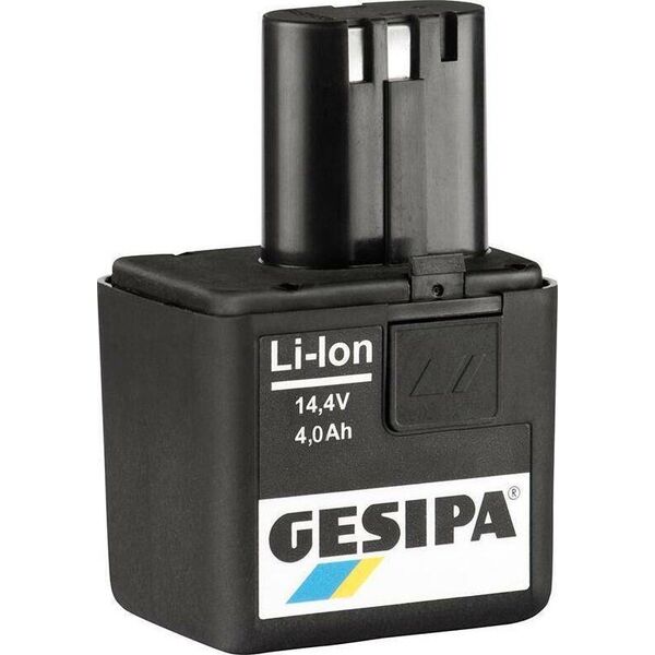 GESIPA Akumulator wtykowy litowo-jonowy, 14,4 V/4,0 Ah GESIPA