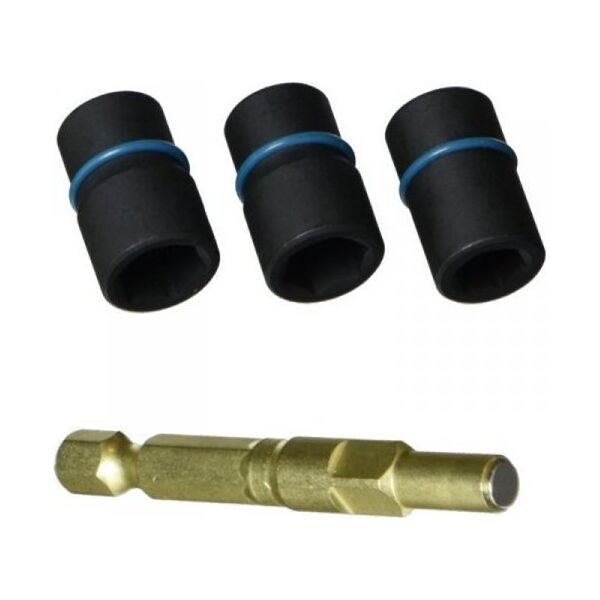 Makita ZESTAW NASADEK 10MM 3 SZT. Z WYMIENNYM UCHWYTEM