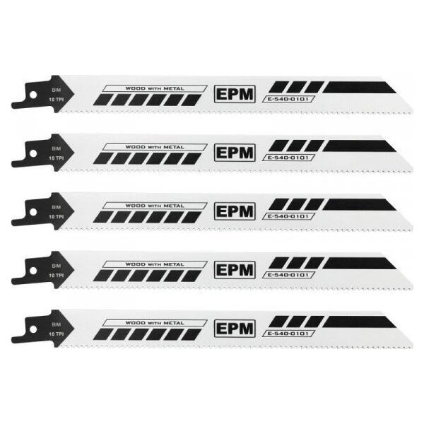EPM BRZESZCZOT DO PIÅY SZABLASTEJ 200MM 10TPI DREWNO S1022 5 SZT