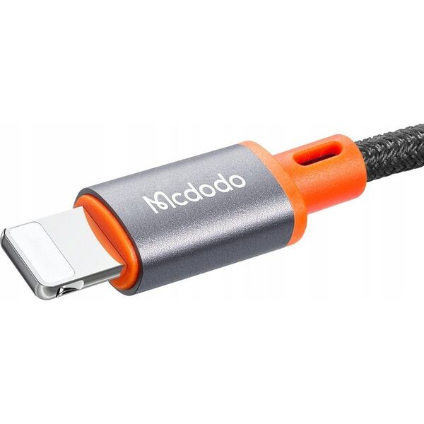 Kabel USB Mcdodo Lightning - mini Jack 3.5 mm 1.8 m Czarny (CA-0890)