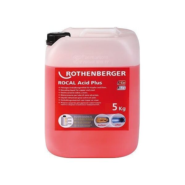 Rothenberger Kalkiu salinimo koncentratas Roclean F3X 30kg