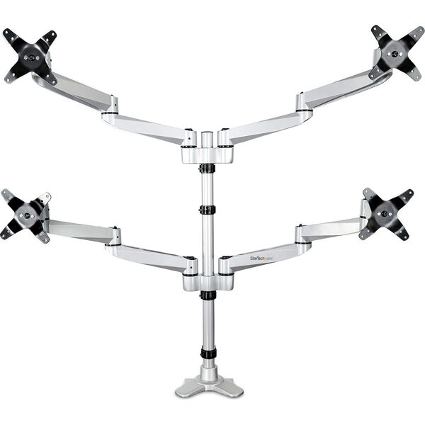 StarTech Uchwyt biurkowy na 3 monitory do 13" - 30" (ARMQUADPS)