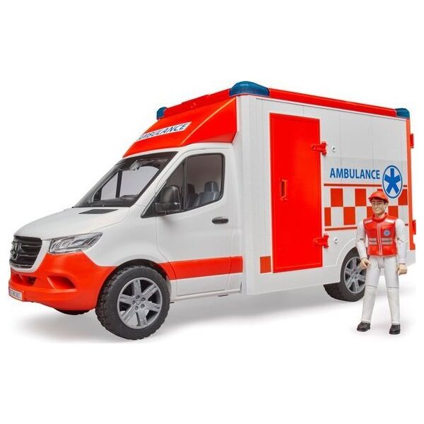 Bruder Bruder 02676 Karetka z figurką Ratownika Mercedes
