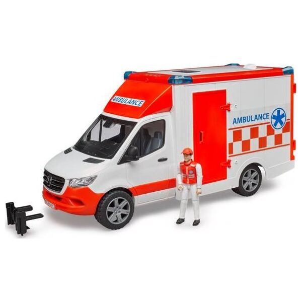 Bruder Bruder 02676 Karetka z figurką Ratownika Mercedes