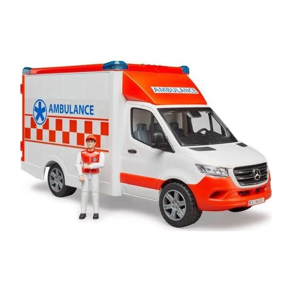 Bruder Bruder 02676 Karetka z figurką Ratownika Mercedes
