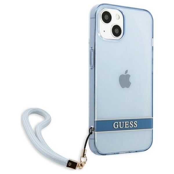 Guess Guess GUHCP13MHTSGSB iPhone 13 6,1" niebieski/blue hardcase Translucent Stap