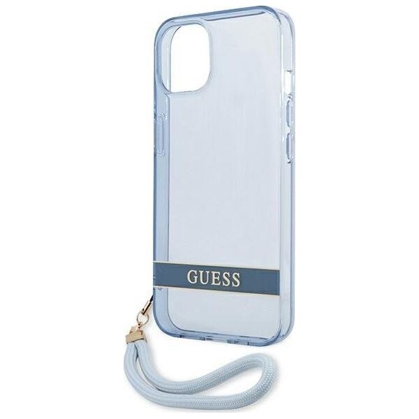 Guess Guess GUHCP13MHTSGSB iPhone 13 6,1" niebieski/blue hardcase Translucent Stap