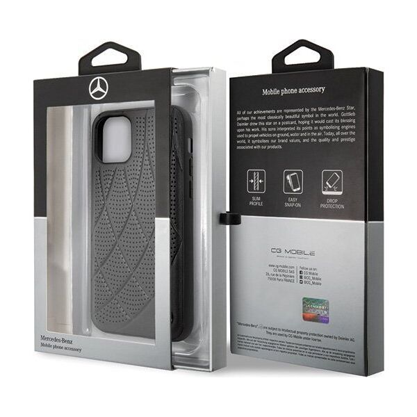 Mercedes Mercedes MEHCN58DIQBK iPhone 11 Pro hard case czarny/black Bow Line