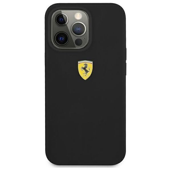 Ferrari Ferrari FESSIHCP13XBK iPhone 13 Pro Max 6,7" czarny/black hardcase Silicone
