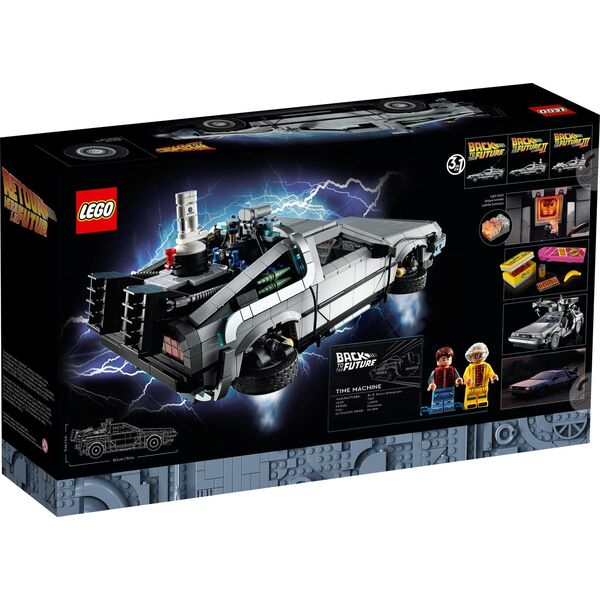 LEGO Creator Expert Wehikuł czasu z „Powrotu do przyszłości” (10300)