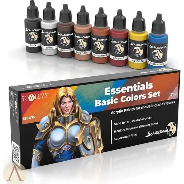 Scale75 Scale75: Essentials Basic Colors Paint Set