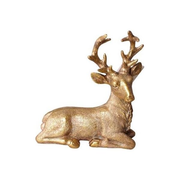Lumarko Figura H18x15x7cm Złoty