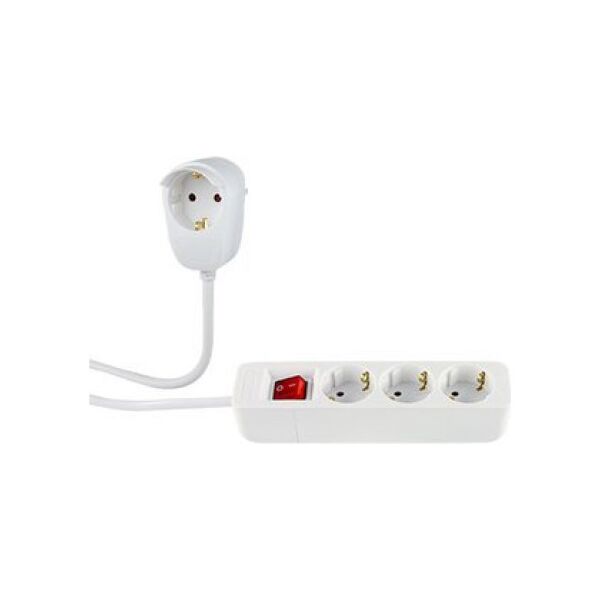 Listwa zasilająca REV REV Multiple Socket Outlet 3+1-fold 5m + switch white