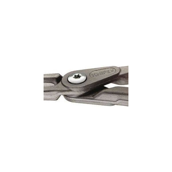 Knipex Szczypce do pierscieni osadczych wewn,wygiete, fosforanowane na szaro J01 mm KNIPEX