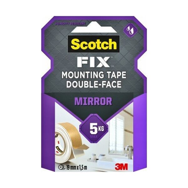Sila Taśma montażowa dwustronna do łazienki 19 mm x 1,5 m
