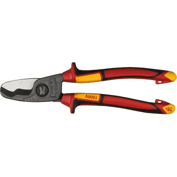 Szczypce Milwaukee 4932464563 do przewodów VDE 210 mm czerwone