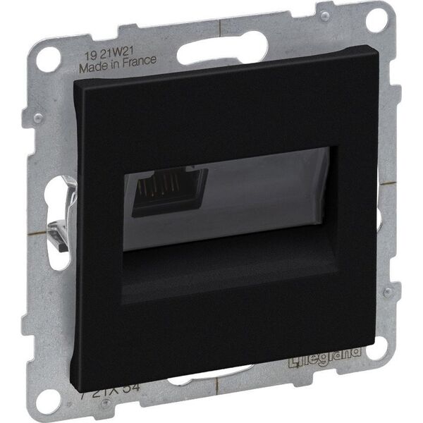 Legrand SUNO - Gniazdo RJ45/kat 6A UTP, Czarny - Legrand 721454 himp