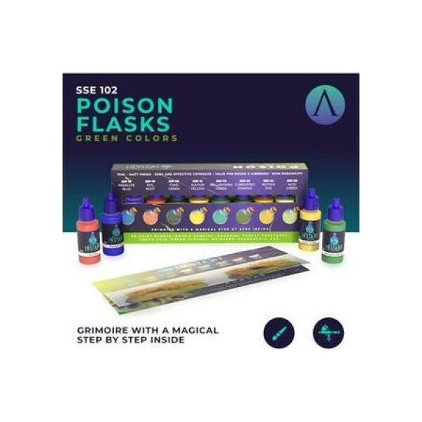 Scale75 Scale 75: Instant - Poison Potions Paint Set