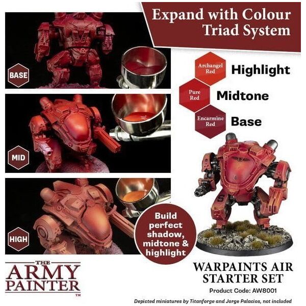 Army Painter Army Painter: Kompletny zestaw barw wojennych Air