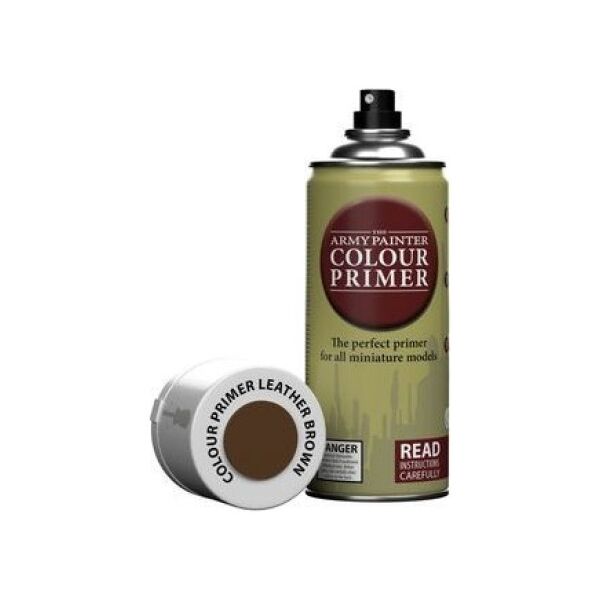 Army Painter Army Painter: Colour Primer - Leather Brown Spray