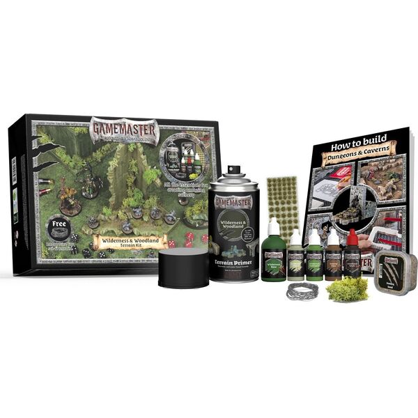 Army Painter GameMaster - Wilderness & Woodlands Terrain Kit