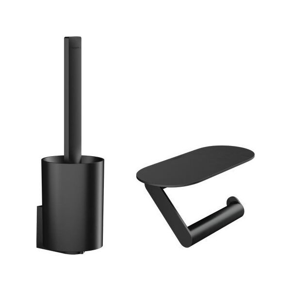 Hansgrohe Zestaw toaletowy , czarny matowy 27969670