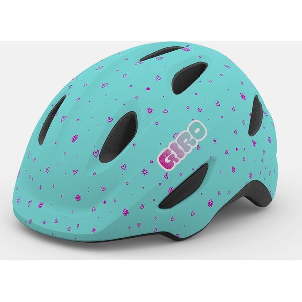 Giro Kask dziecięcy GIRO SCAMP matte screaming teal roz. XS (45-49 cm) (NEW)