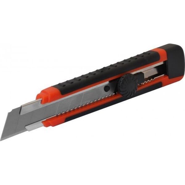 EPM NÓŻ Z OSTRZEM ŁAMANYM 25MM RUBBER