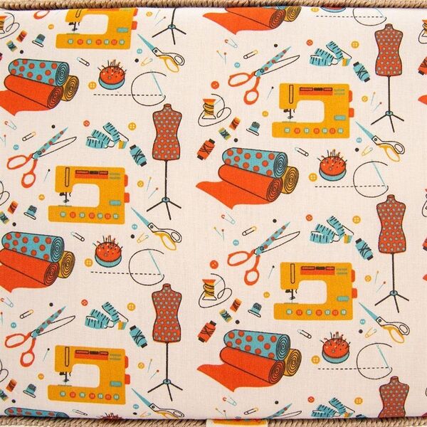 Orion Niciarka organizer przybornik kuferek koszyk pojemnik na nici 30x23x12x16