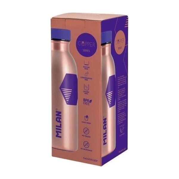 Milan Butelka termiczna 354ml Copper fioletowa MILAN