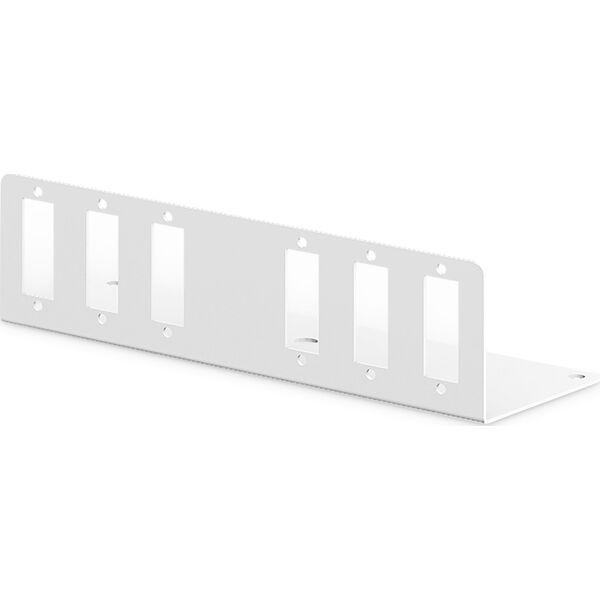 Digitus DIGITUS Adapterplatte für DN-96800S-2, grau 6x SC-DX, LC-QD