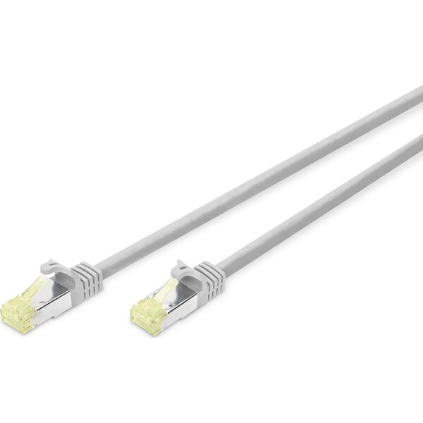 Digitus DIGITUS CAT 6A S/FTP Patchkabel Component Level 2.0m grau