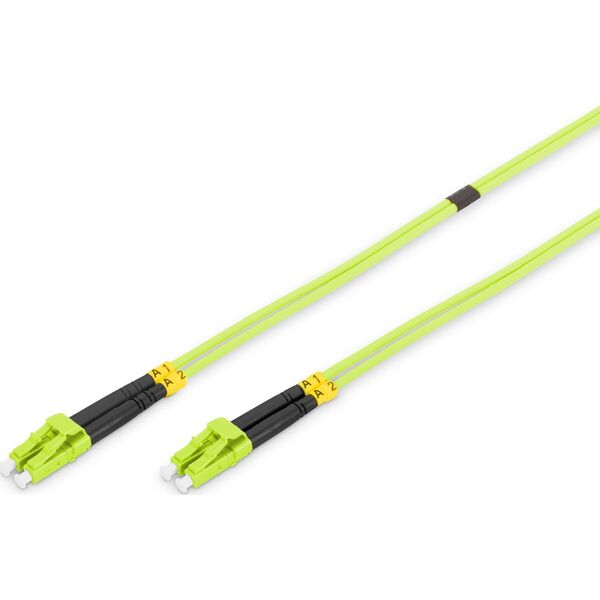Digitus DIGITUS LWL Patchkabel, LC/LC MM, OM5, 50/125 µ, Duplex 3m