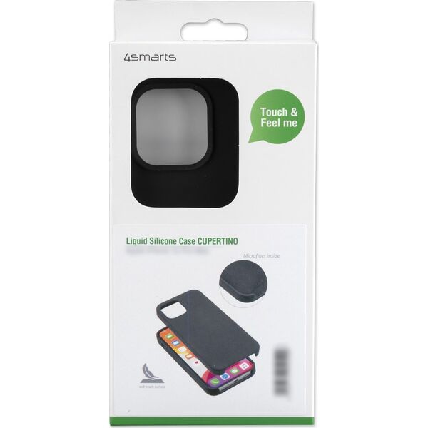 4smarts 4Smarts Liquid Silic. C Cupertino für iPhone 13, schwarz