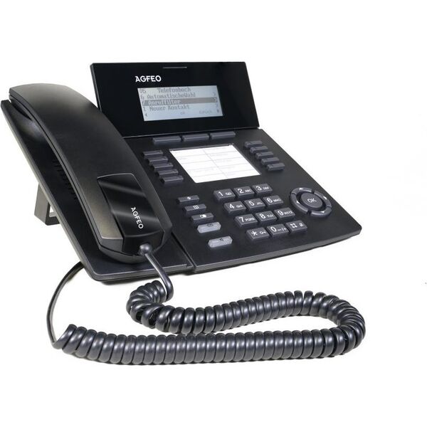 Telefon Agfeo AGFEO Systemtelefon ST53 SENSORfon schwarz