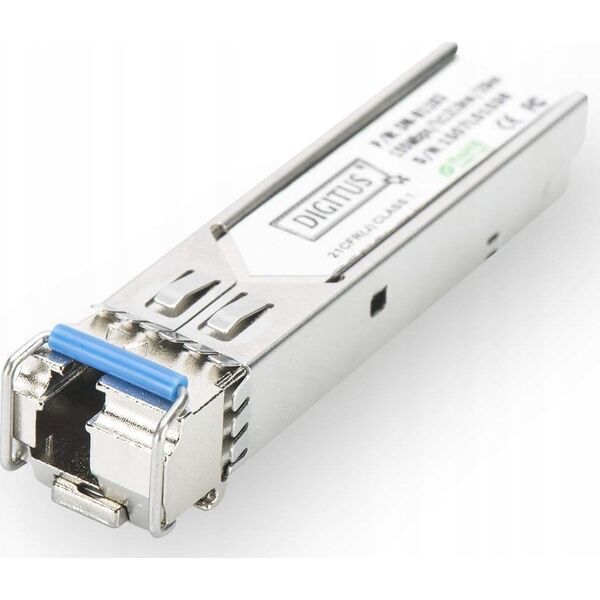 Moduł SFP Digitus 1.25 Gbps BiDi WDM SFP Modul,20km,SM,LC Simpl.,1000Base-LX,DDM