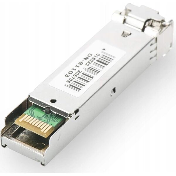 Moduł SFP Digitus 1.25 Gbps BiDi WDM SFP Modul,20km,SM,LC Simpl.,1000Base-LX,DDM