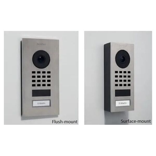 DoorBird DoorBird D1101V IP Video Türstation Unterputz Edelstahl V2A