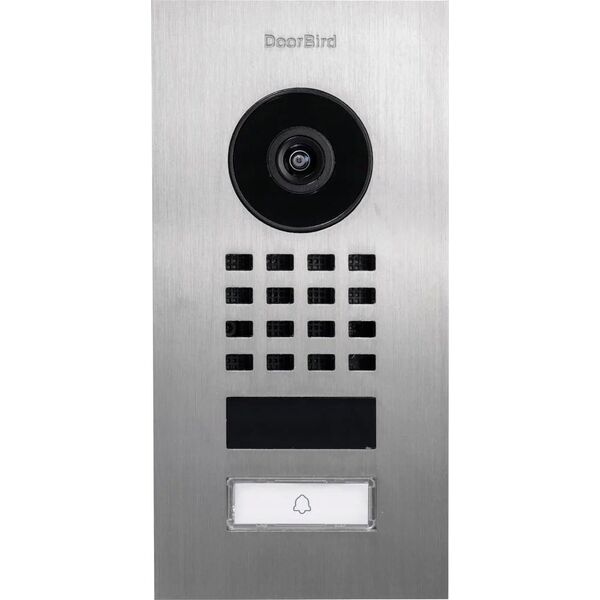 DoorBird DoorBird D1101V IP Video Türstation Unterputz Edelstahl V2A